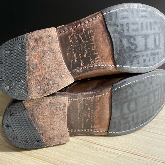 Bed Stu Cobbler Series combat style ankle boots, size 7. - Picture 6 of 8